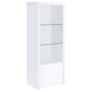 Jude 3-piece 71-inch TV Entertainment Center White High Gloss