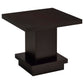Reston 2-piece Square Coffee and End Table Set Cappuccino