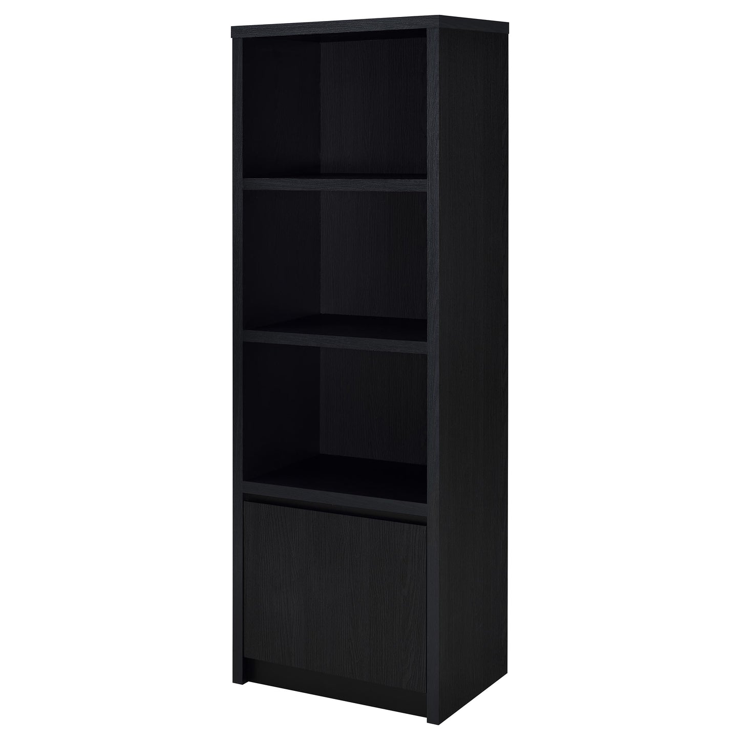 Winfield 3-shelf Media Tower Entertainment Pier Black