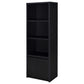 Winfield 3-shelf Media Tower Entertainment Pier Black