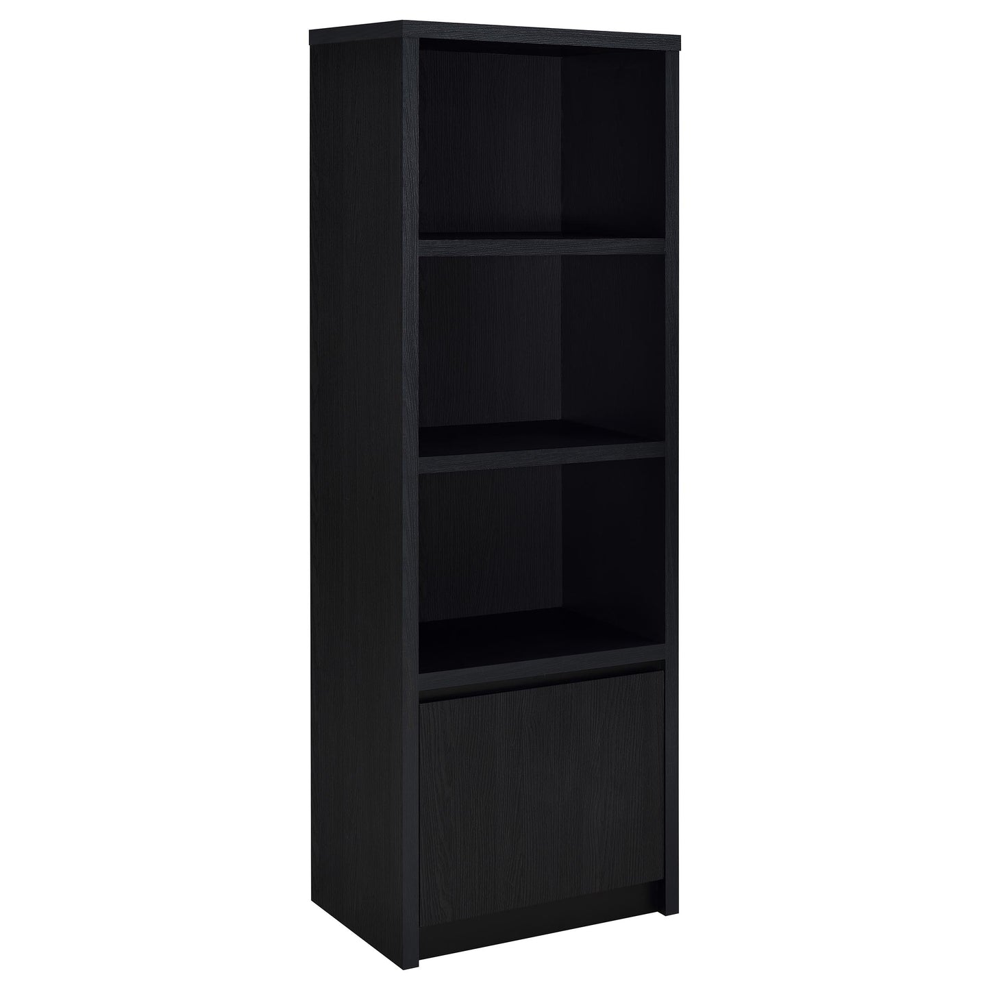Winfield 3-shelf Media Tower Entertainment Pier Black