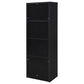 Winfield 3-shelf Media Tower Entertainment Pier Black