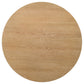Ottowa 36-inch Round Wood Cocktail Coffee Table Light Oak