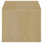 Canoga Engineered Wood Accent Side End Table Light Oak