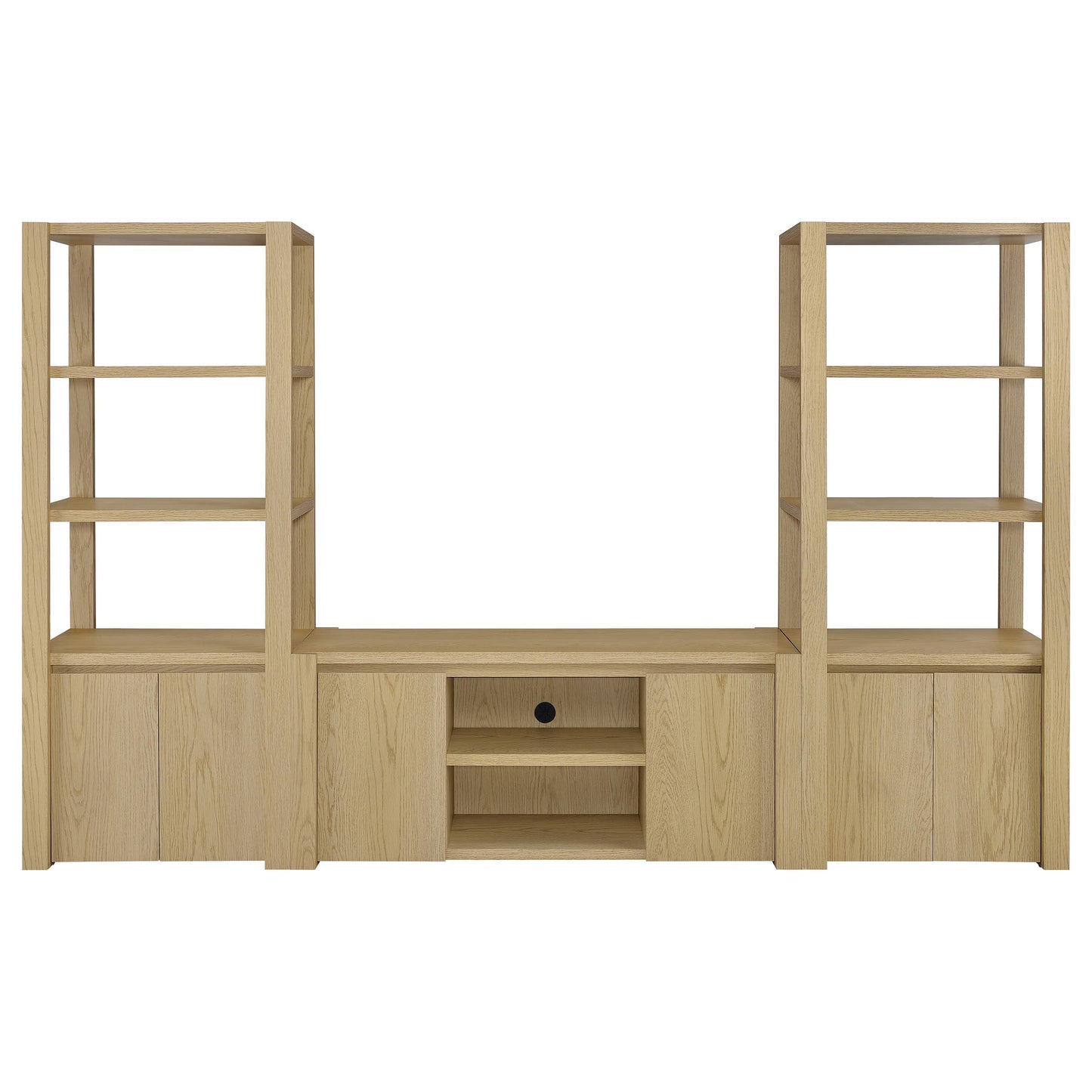 Laurelton 60-inch 2-door TV Stand Media Console Light Oak