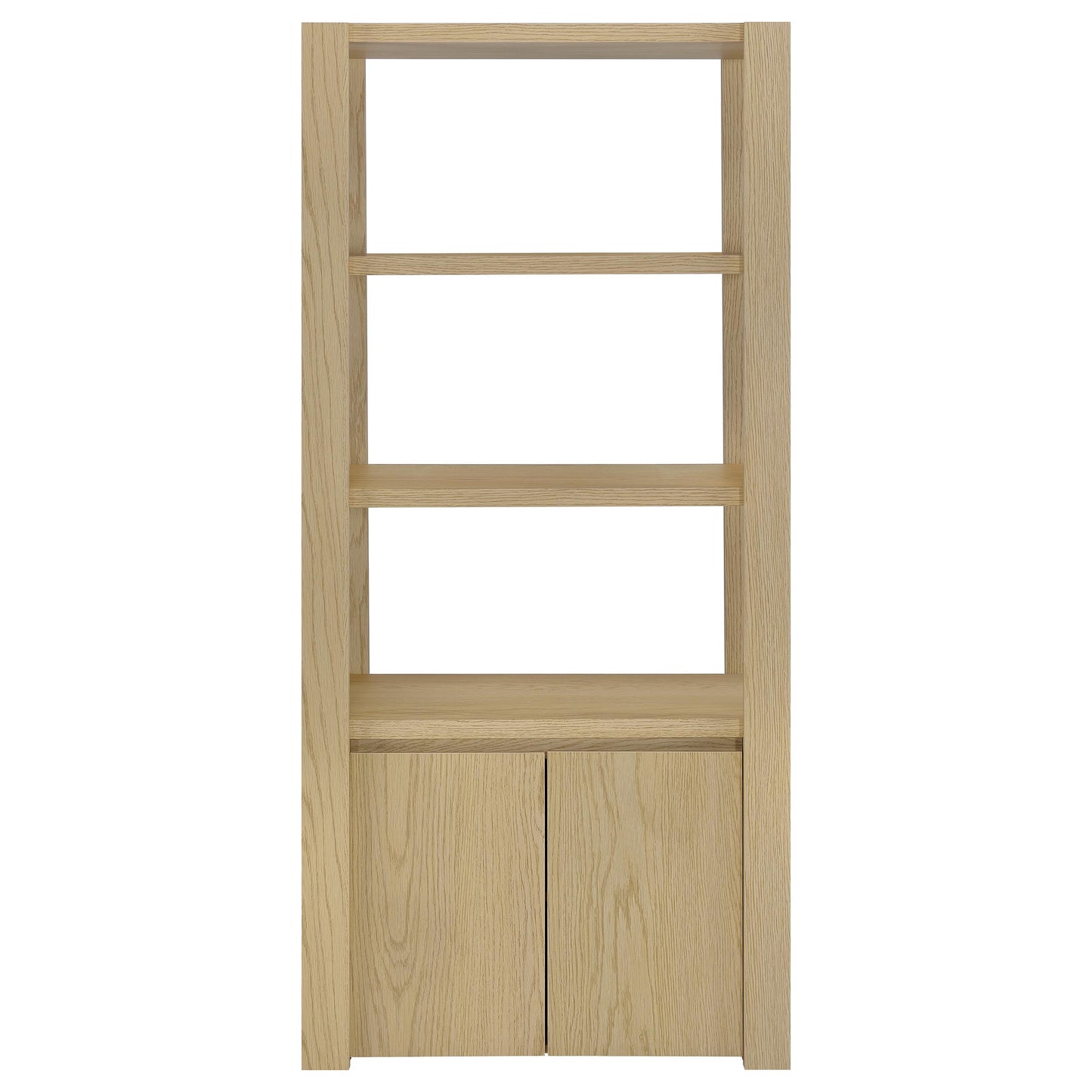 Laurelton 3-piece Entertainment Center TV Stand Light Oak