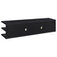 Cartmill 78-inch 2-tier TV Stand Media Console Black