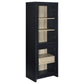 Denison 3-piece Entertainment Center 79-inch TV Stand Black