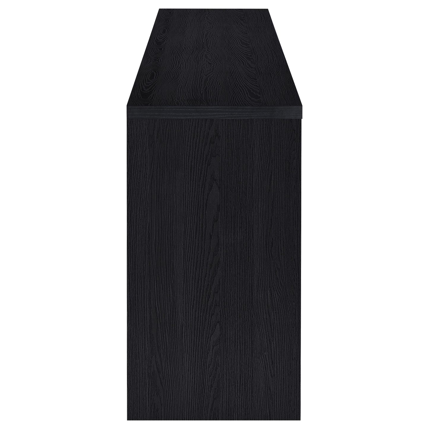 Denison 3-piece Entertainment Center 79-inch TV Stand Black