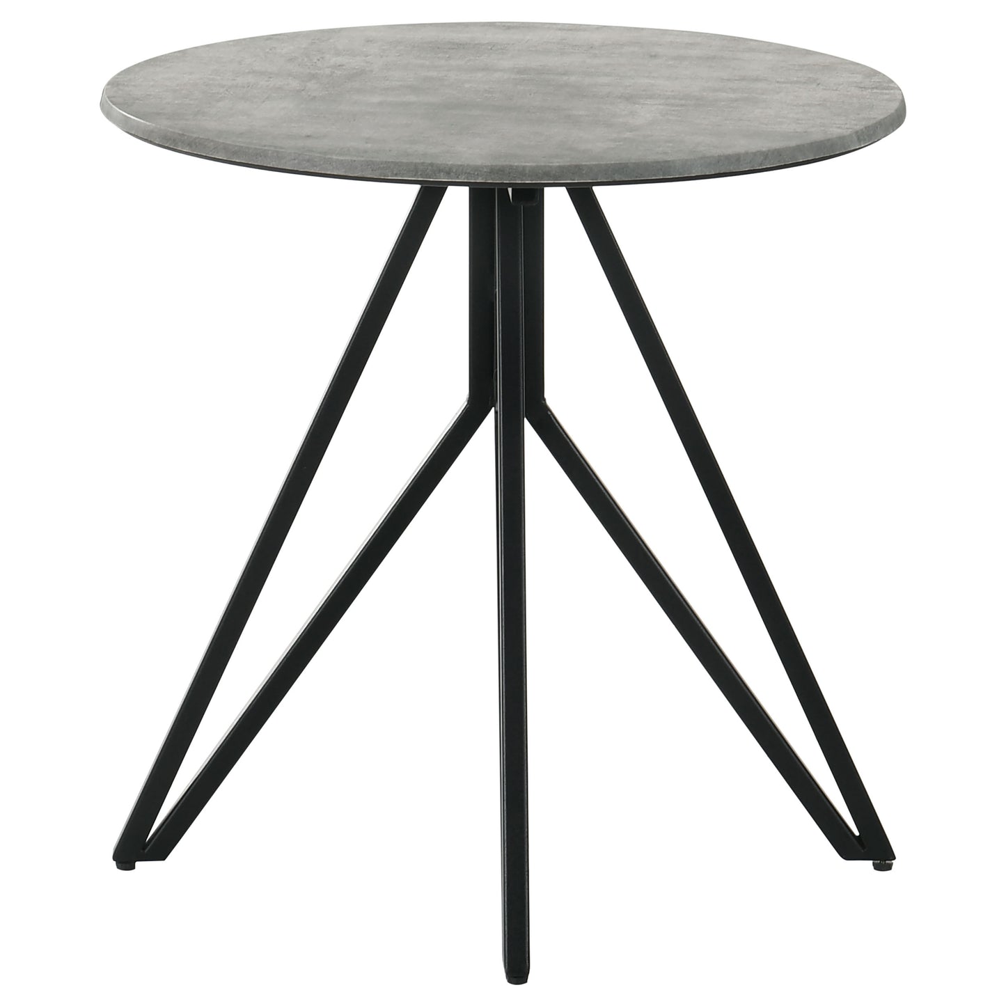 Hadi 2-piece Round SmartTop™ Coffee and End Table Set Cement