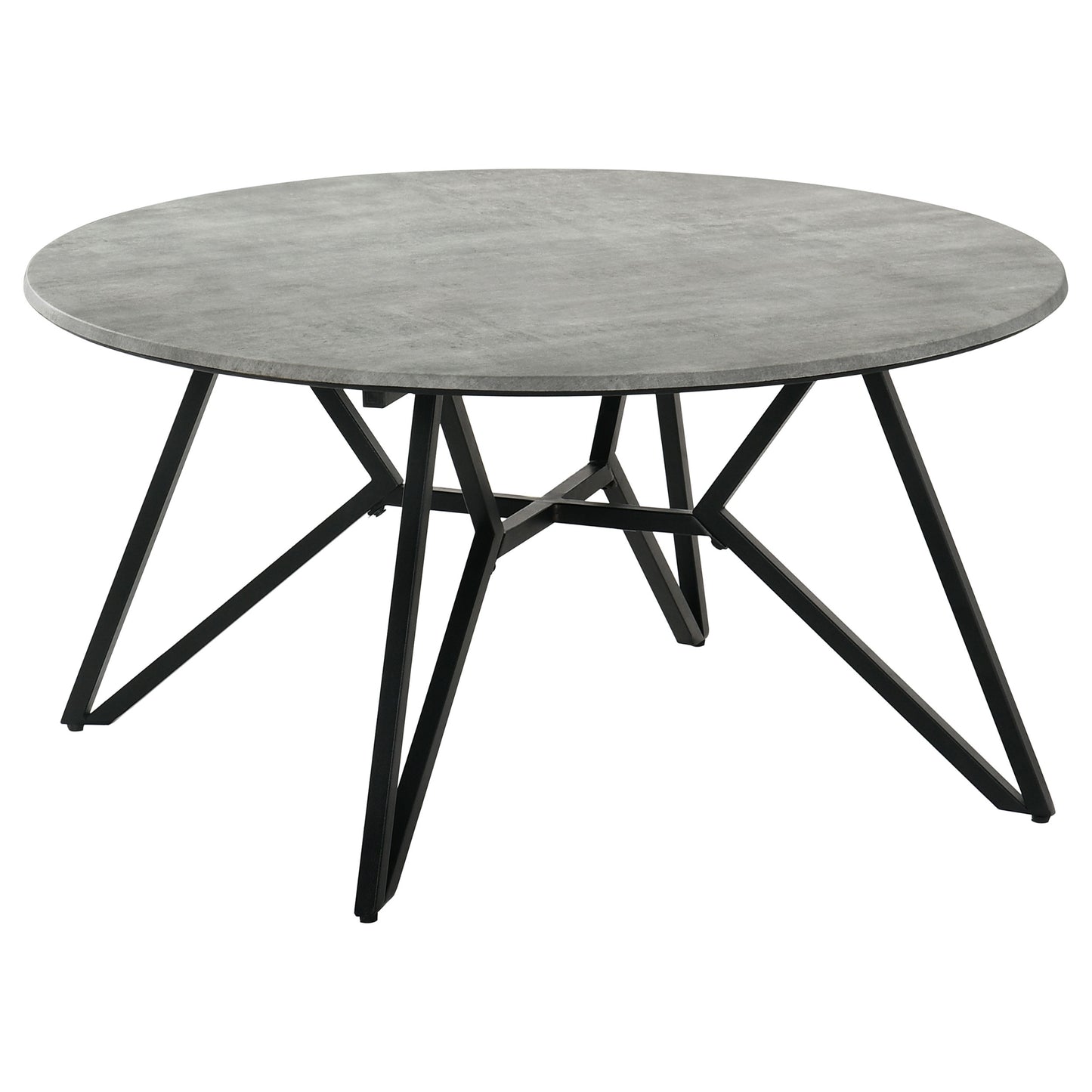Hadi 3-piece Round SmartTop™ Coffee and End Table Set Cement