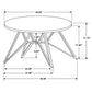 Hadi 3-piece Round SmartTop™ Coffee and End Table Set Cement