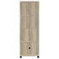 Sachin 3-piece 79-inch TV Entertainment Center Antique Pine