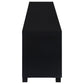 Sachin 4-door Engineered Wood 79-inch TV Stand Black