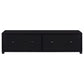 Sachin 4-door Engineered Wood 79-inch TV Stand Black
