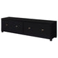 Sachin 4-door Engineered Wood 79-inch TV Stand Black