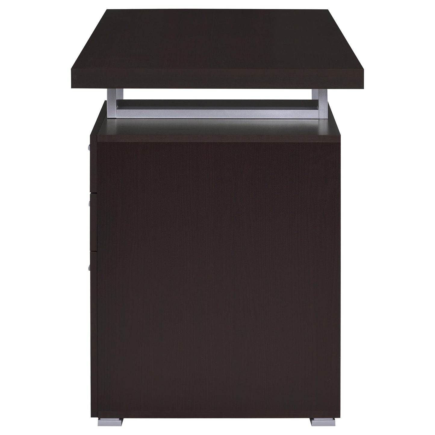 Brennan 47-inch 3-drawer Office Computer Desk Cappuccino