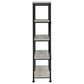 Analiese 63-inch 4-shelf Bookshelf Grey Driftwood