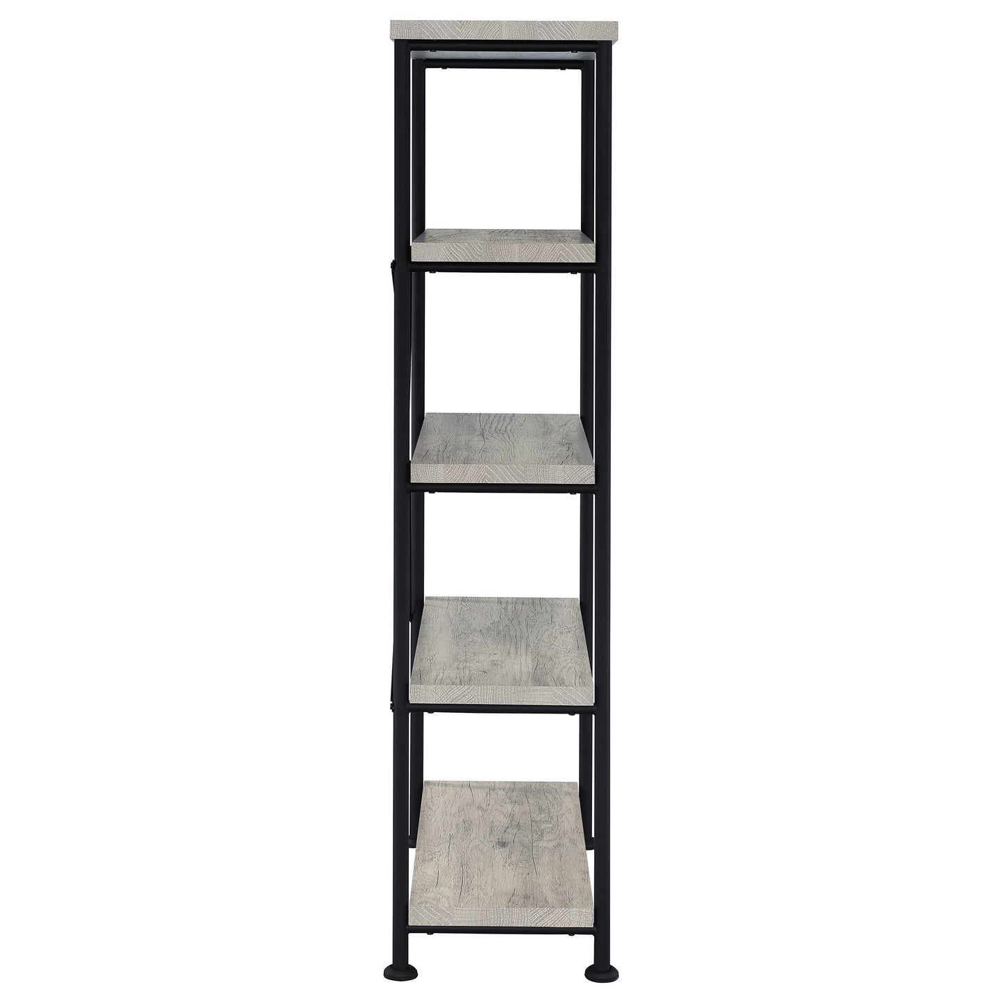 Analiese 63-inch 4-shelf Bookshelf Grey Driftwood