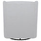 Serra Full-Circle Swivel Glider Chair with Shelter Arms Dove Grey