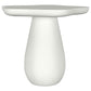 Perth 17-inch Side Table with Cloud-Shaped Top Off White