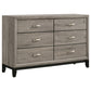 Valen Four-piece Eastern King Bedroom Set Light Taupe