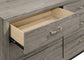 Valen 6-drawer Bedroom Dresser Cabinet Light Taupe
