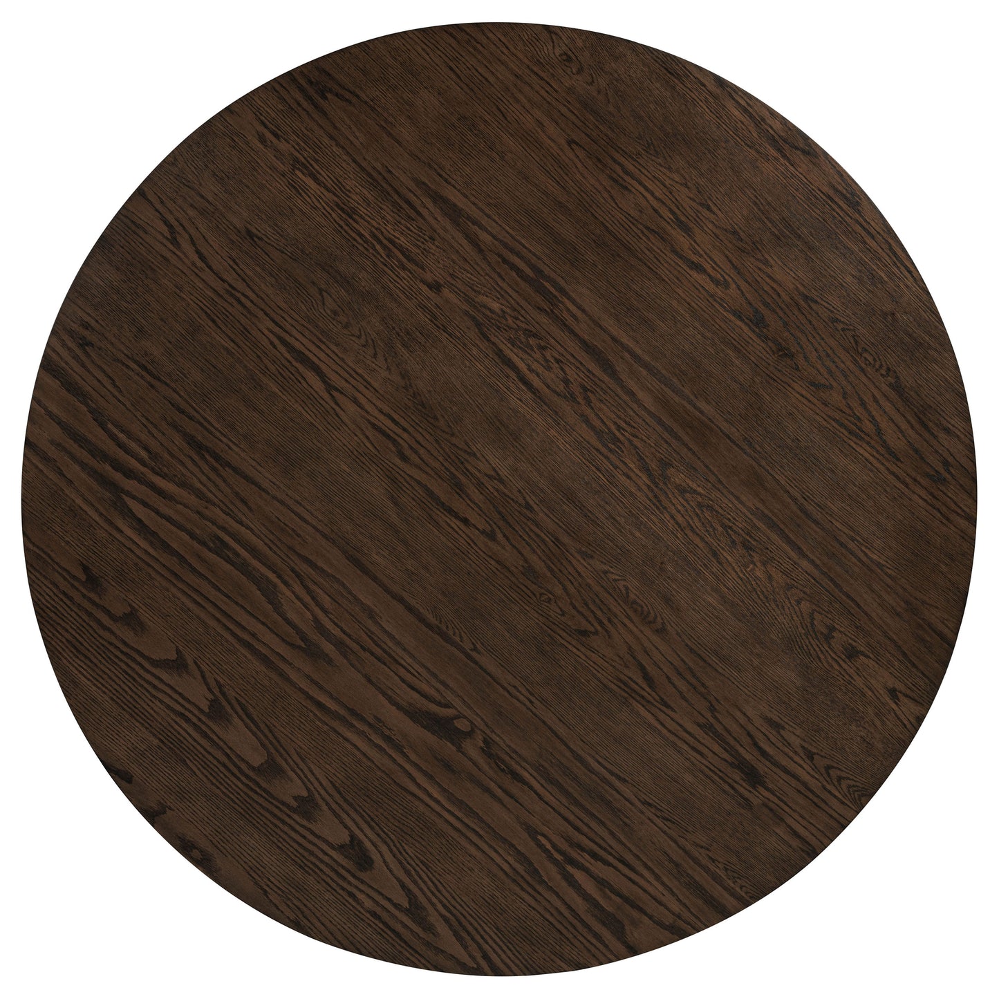 Ridgewell Round Pedestal Dining Table Dark Oak