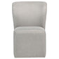 Jaelynn Upholstered Dining Side Chair Beige (Set of 2)