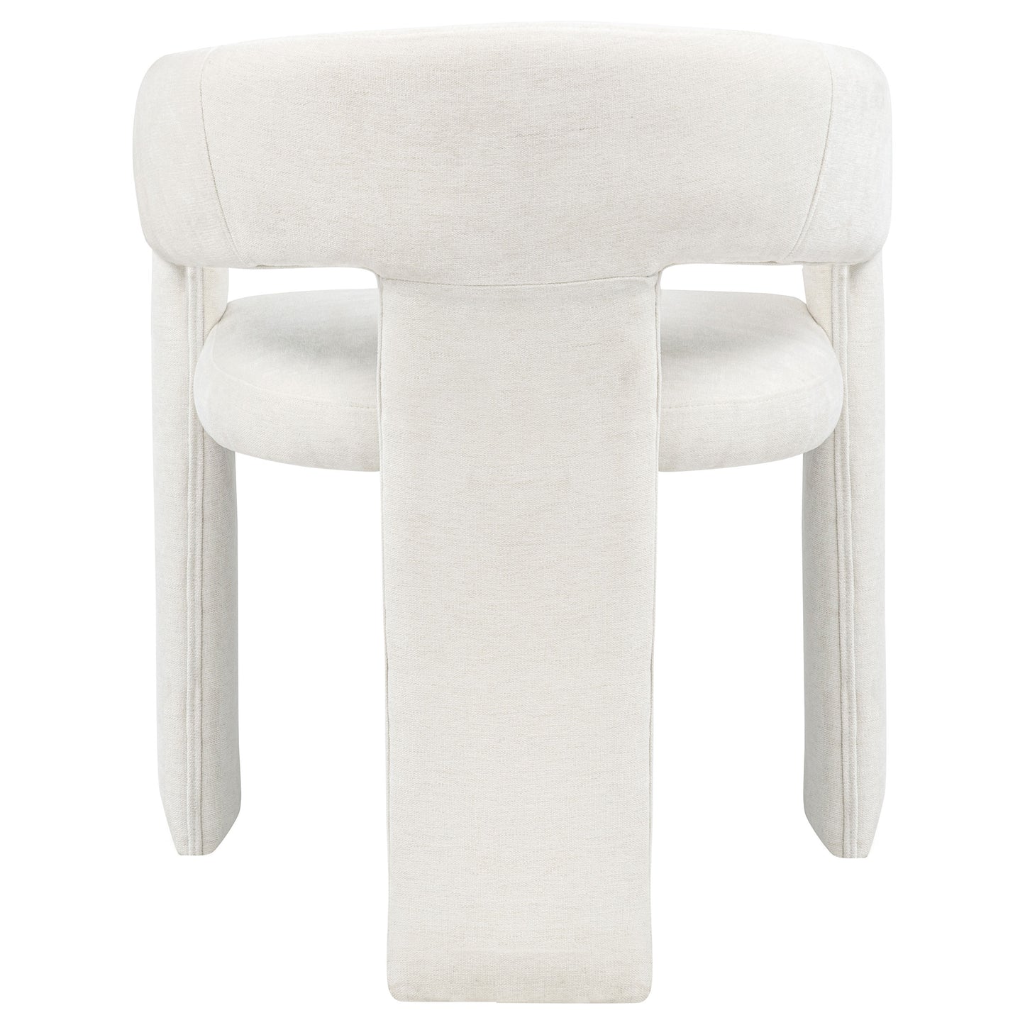 Carlow Upholstered Dining Arm Chair White (Set of 2)