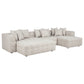 Amara 4-Piece Upholstered Sectional Sofa