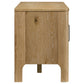 Rowe 65-inch 2-door Wood TV Stand Media Console Light Oak