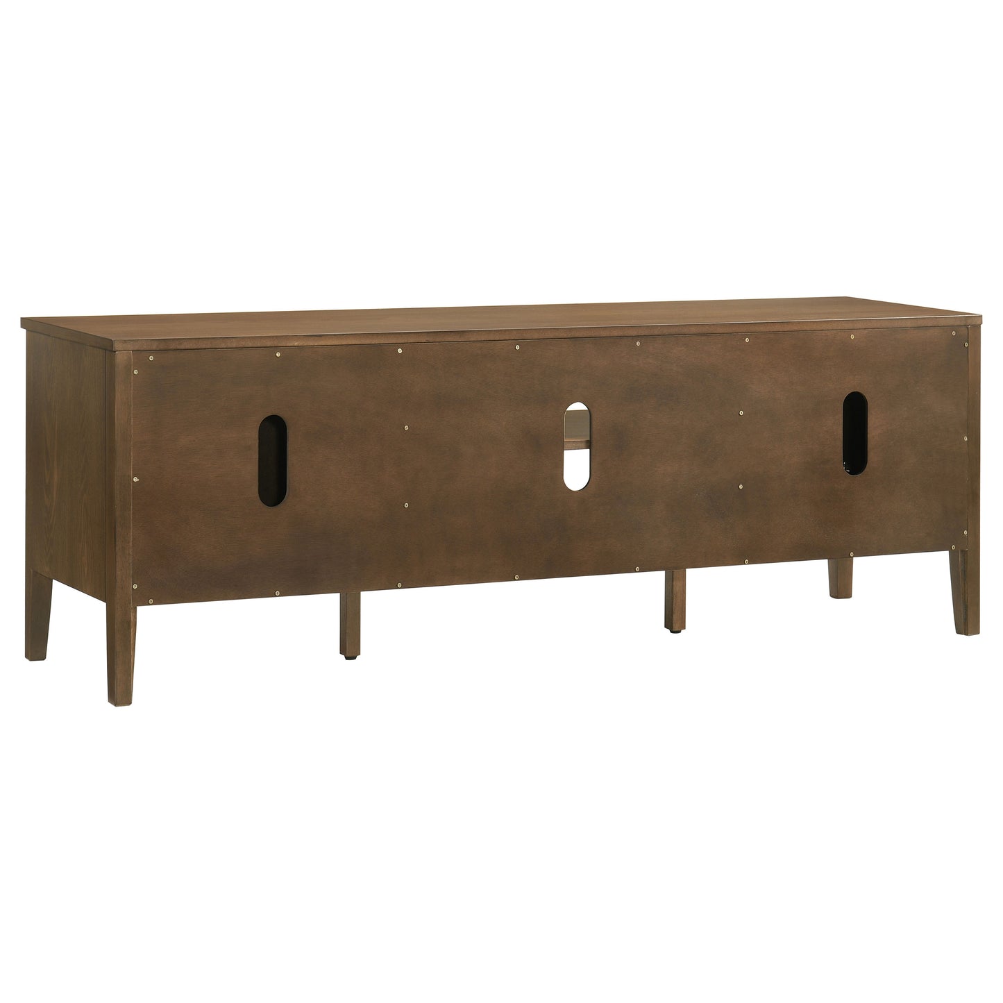 Thori 63-inch 2-door TV Stand Media Console Dark Brown