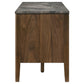 Bradley 63-inch 2-Door SmartTop™ TV Stand Smokey Grey and Brown