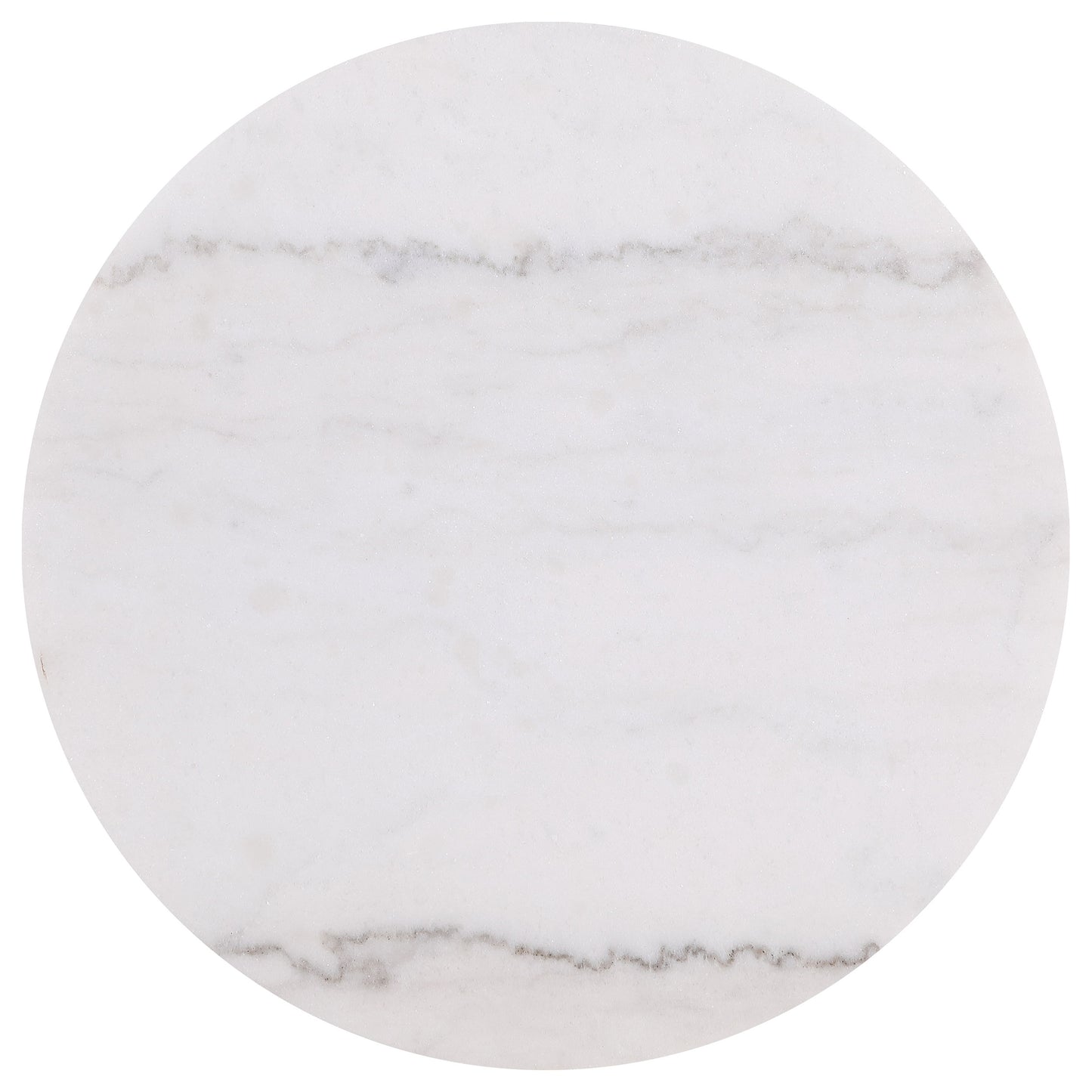Jason 3-piece Round White Marble Coffee Table Set Greige