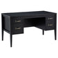 Graham 4-Drawer Lift-Top Computer Desk Black