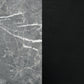 Besler 47-inch SmartTop™ Writing Desk with Shelf Grey Stone and Black