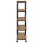 Analiese 63-inch 4-shelf Bookshelf Mango