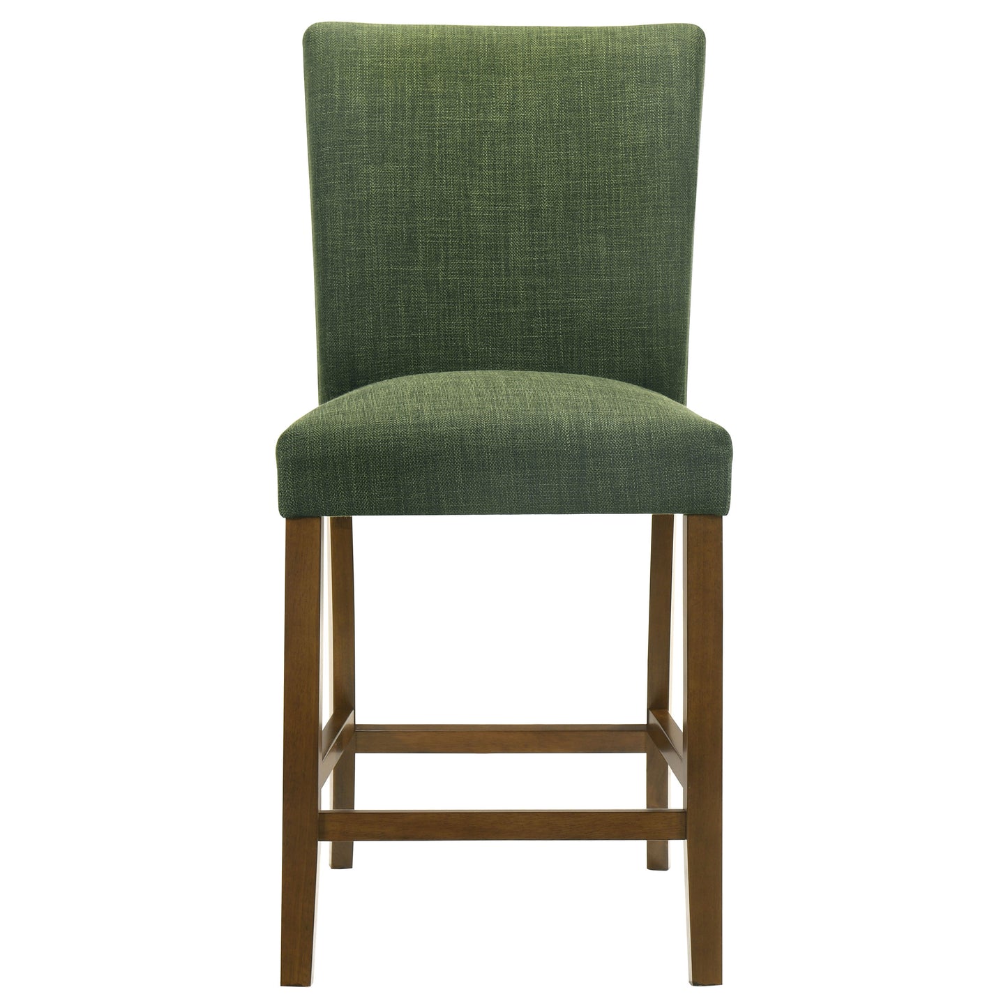 Paxton 5-piece Round Glass Top Counter Height Dining Set Green