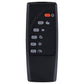 Mallory TV Stand Fireplace Console Bluetooth Speaker Black High Gloss