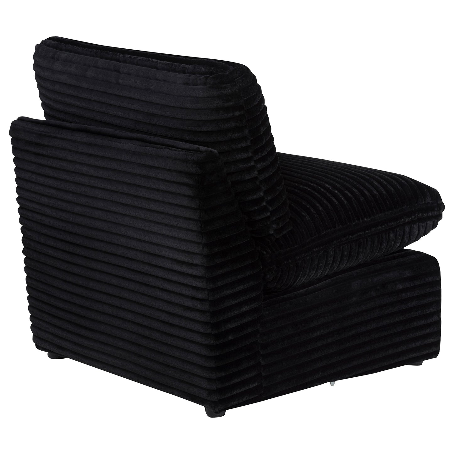 Collins Modular Armless Chair Black