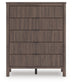 Pamytta Twin Panel Platform Bed, Dresser, Mirror, Chest and Nightstand