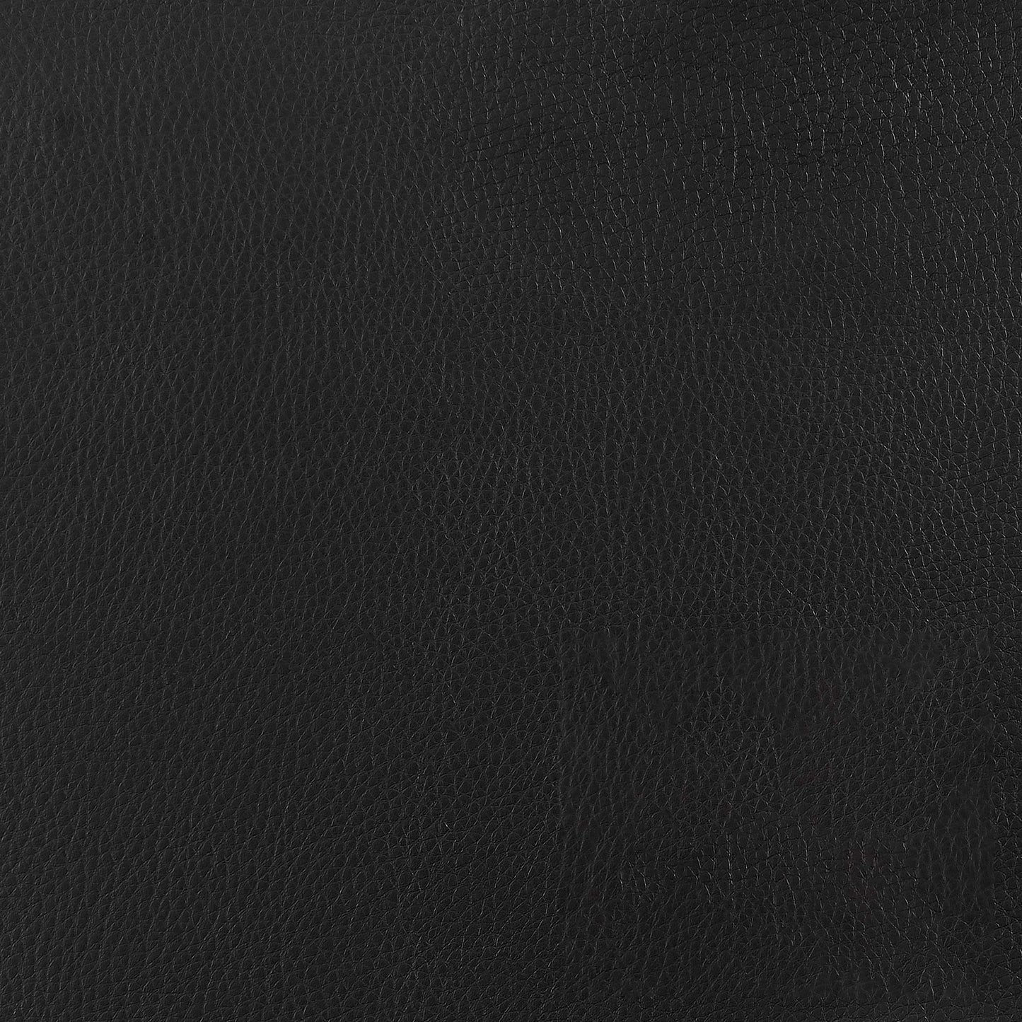 Lenny Tufted Adjustable Faux Leather Bar Stool Black (Set of 2)