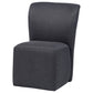Jaelynn Upholstered Dining Side Chair Charcoal (Set of 2)