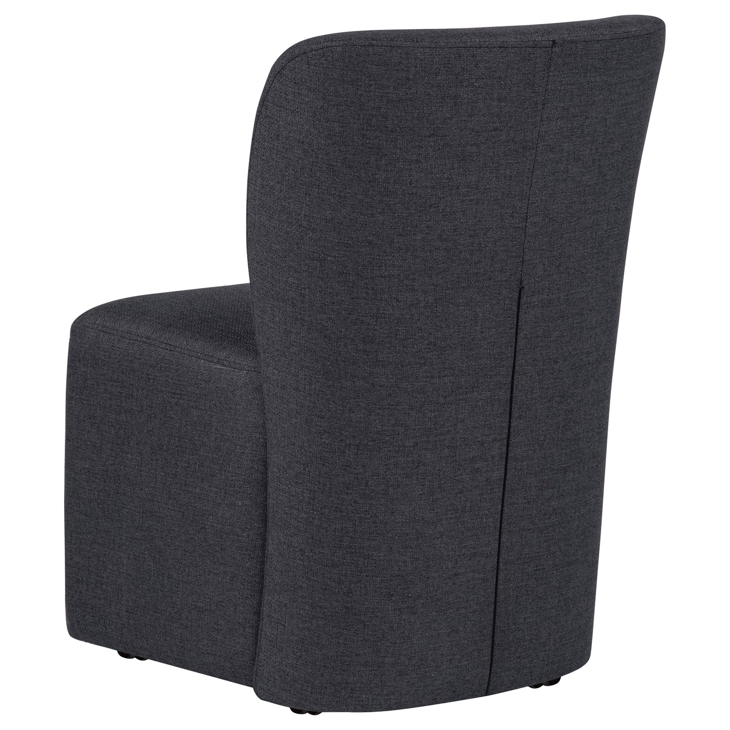 Jaelynn Upholstered Dining Side Chair Charcoal (Set of 2)