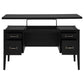 Graham 4-Drawer Lift-Top Computer Desk Black