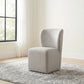 Jaelynn Upholstered Dining Side Chair Beige (Set of 2)