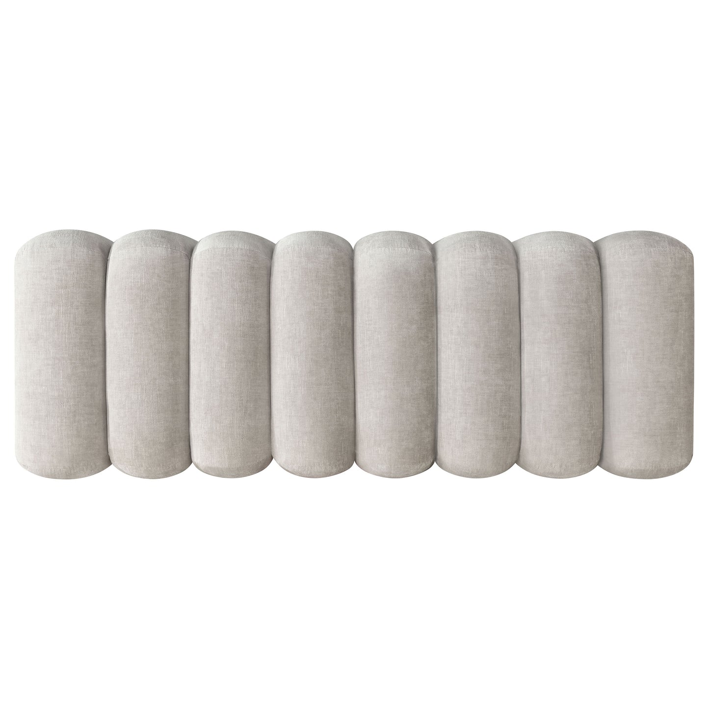 Summer Upholstered Channel Accent Bench Greige