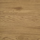 Bennett Full Mid-Century Fabric Upholstered Panel Bed Light Oak and Cream