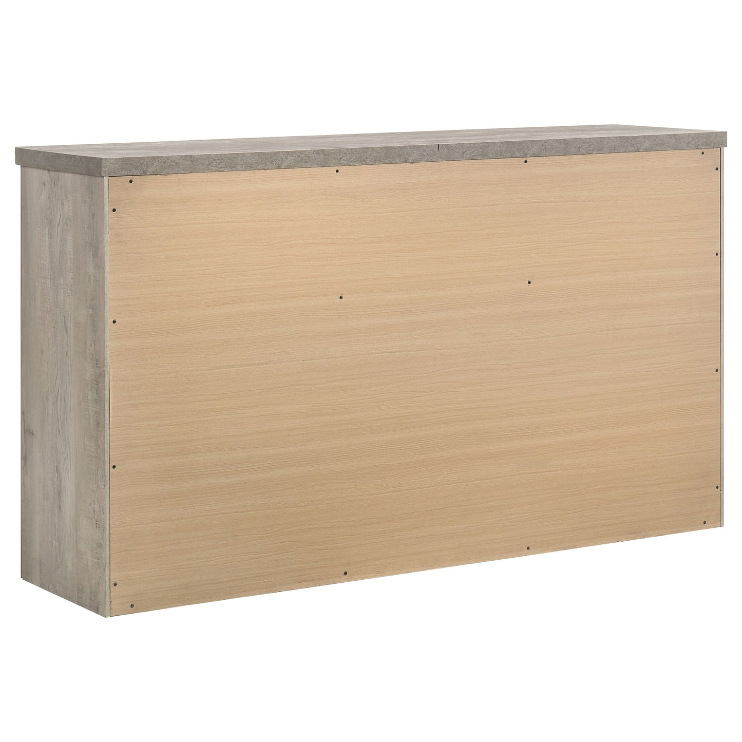 Nevado 4-Piece Eastern King Panel Bedroom Set Grey and Weathered Taupe